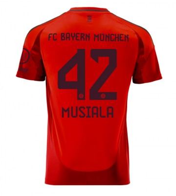 Bayern Munich Jamal Musiala #42 Primera Equipación 2024-25 Manga Corta